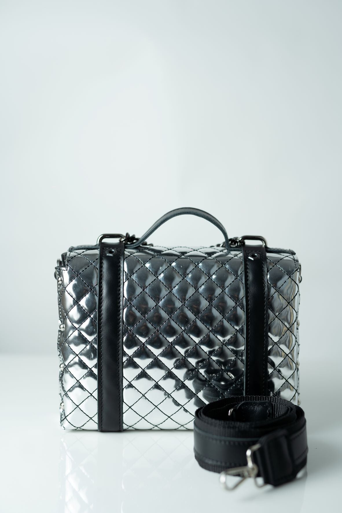 Cosmos Rock-genuine leather bag, medium size