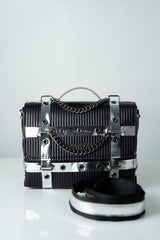 Cosmos Rock-genuine leather bag, medium size