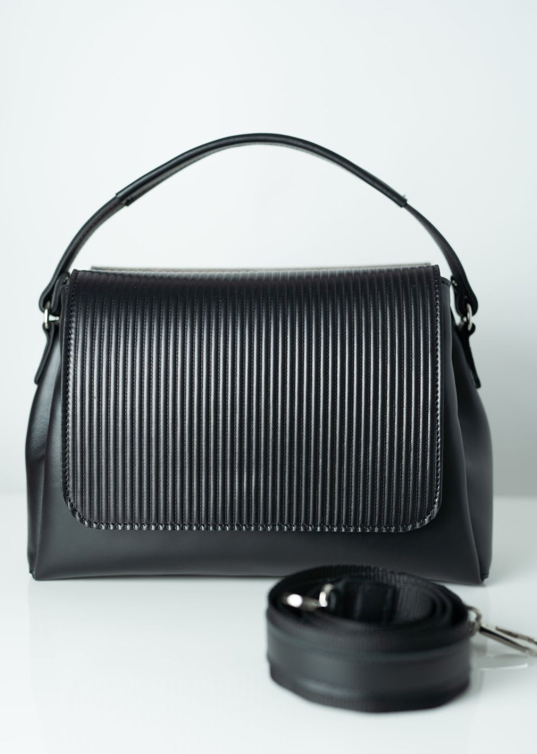 Girl Two Sides Black Ornament