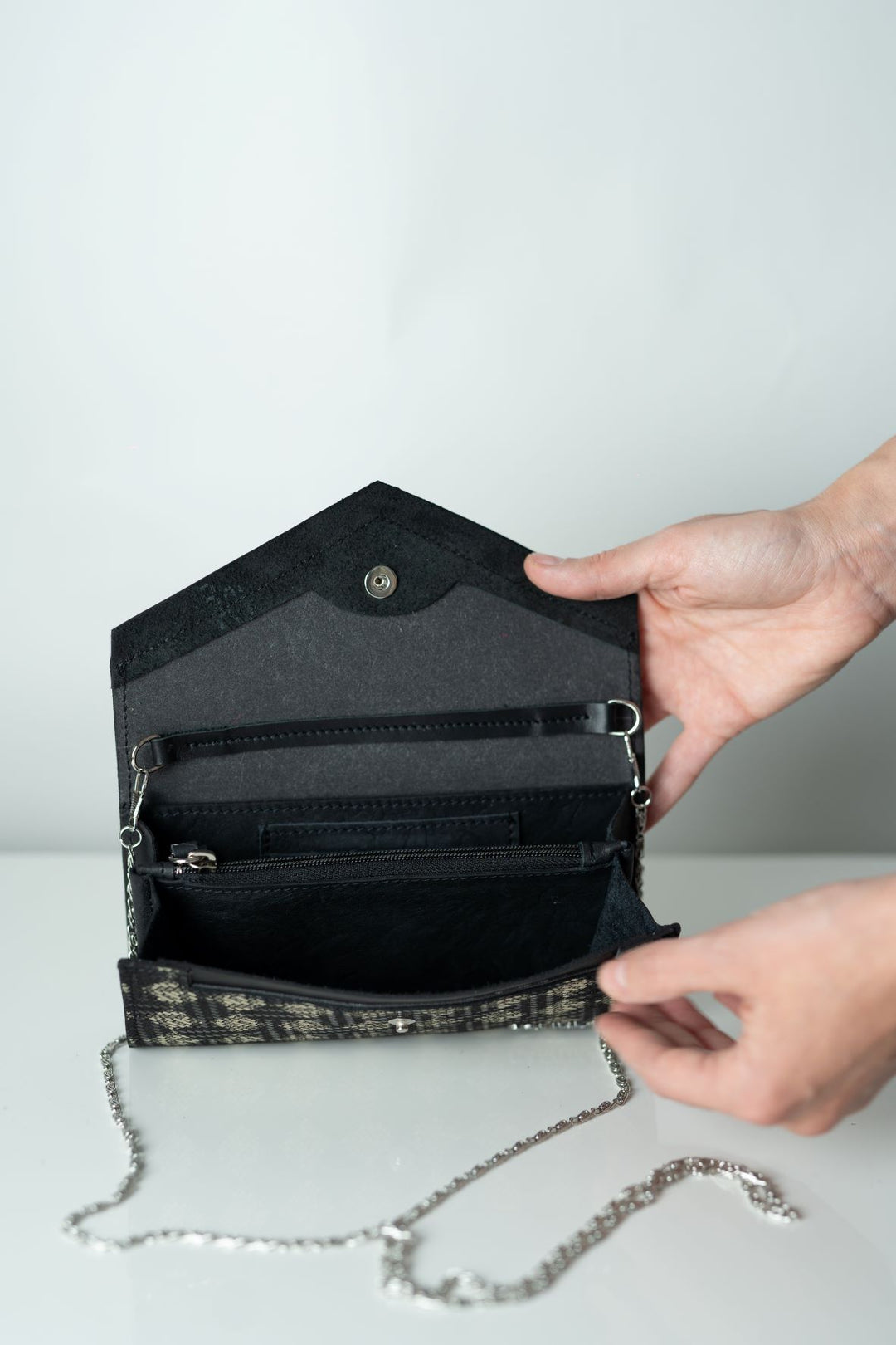 Portmoneu-plic Black&Auriu