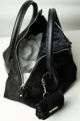 Girl Cosmopolitan - genuine leather handbag, large size, top handle