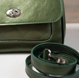 Lady Camel - genuine leather bag, small-medium size, everyday bag