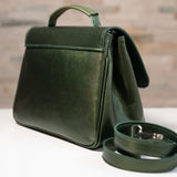 Lady Camel - genuine leather bag, small-medium size, everyday bag