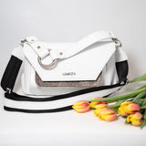 GIRL DESIRE- geanta piele naturala, de zi, marime medie, casual