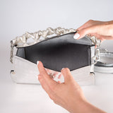 IZY BUBBLE - genuine leather bag, elegant, medium size