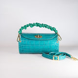 IZY BUBBLE - genuine leather bag, elegant, medium size