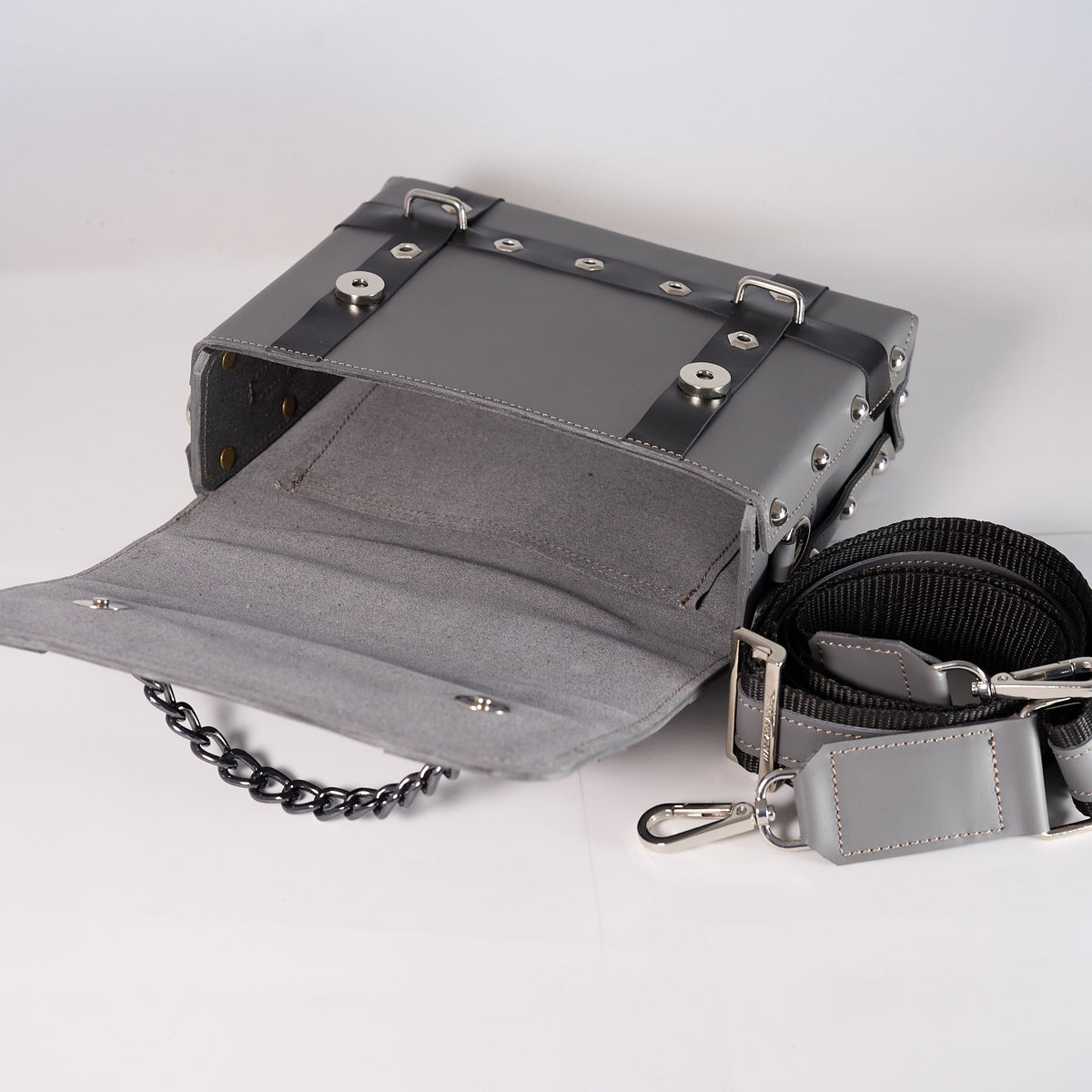 Cosmos Rock-genuine leather bag, medium size