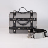 Cosmos Rock-genuine leather bag, medium size