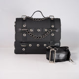 Cosmos Rock-genuine leather bag, medium size