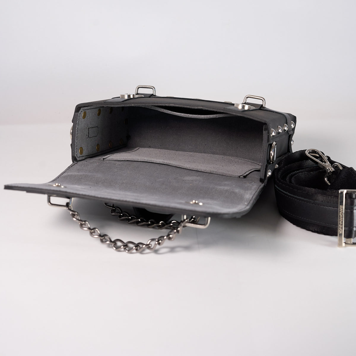 Cosmos Rock-genuine leather bag, medium size