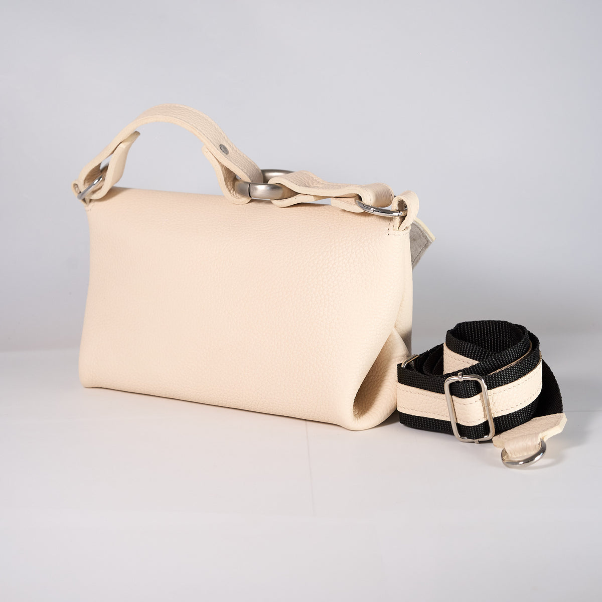 GIRL DESIRE- geanta piele naturala, de zi, marime medie, casual