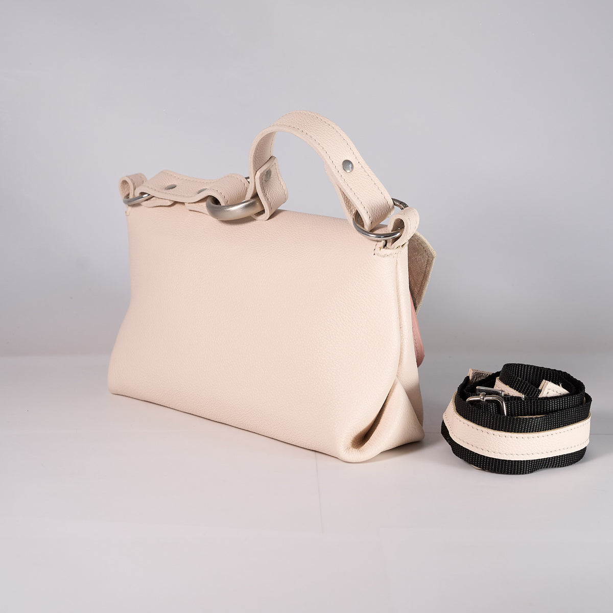 GIRL DESIRE- geanta piele naturala, de zi, marime medie, casual