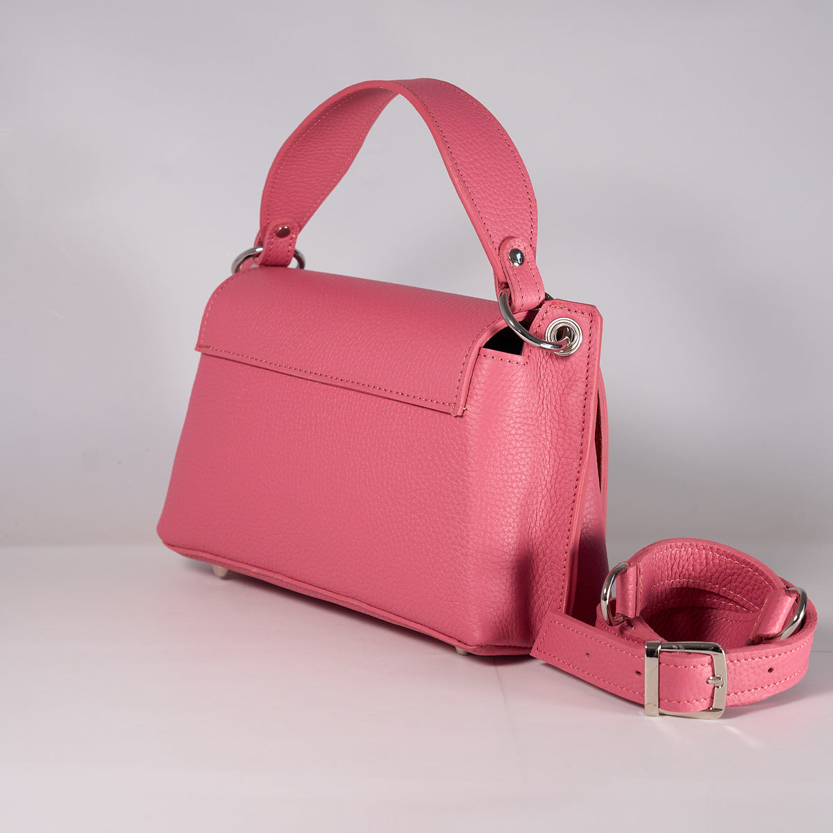 Wings - genuine leather, medium size, casual