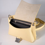 Wings - genuine leather, medium size, casual
