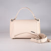 Wings F- genuine leather, medium size, summer - Bej