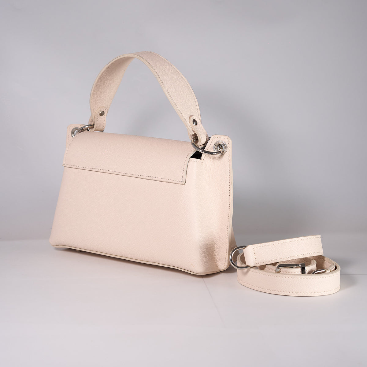 Wings - genuine leather, medium size, casual