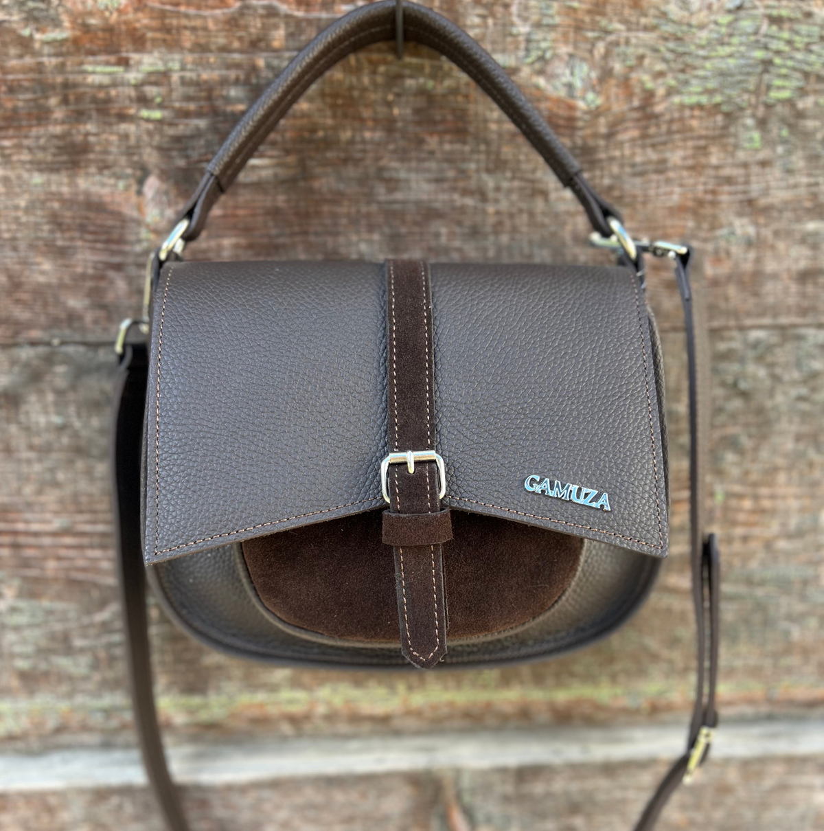 Girl BOEMA N-medium-sized genuine leather daytime bag