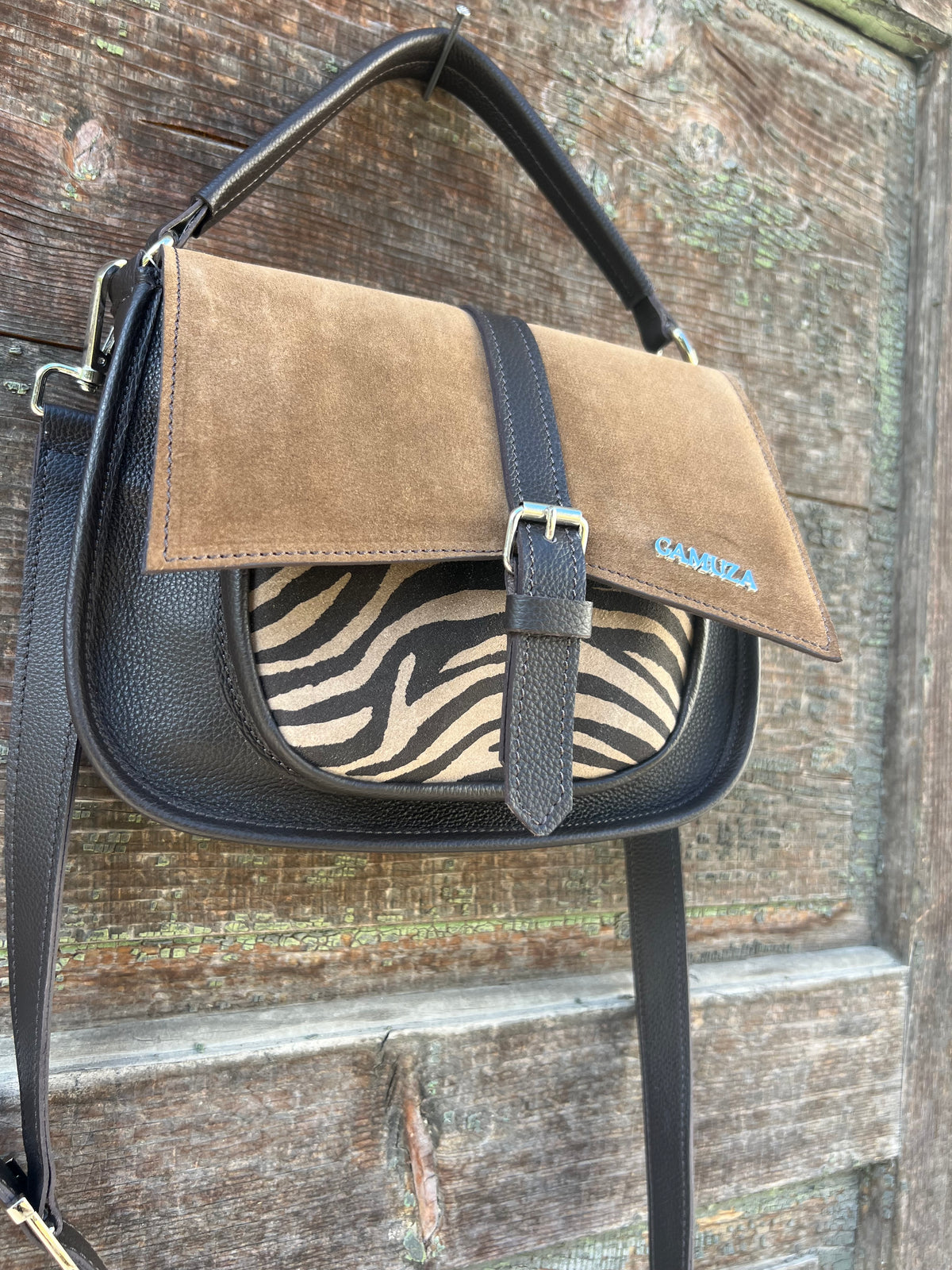 Girl BOEMA N-medium-sized genuine leather daytime bag