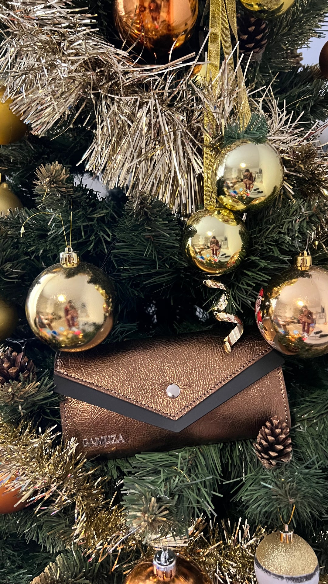 Portmoneu-plic Bronz