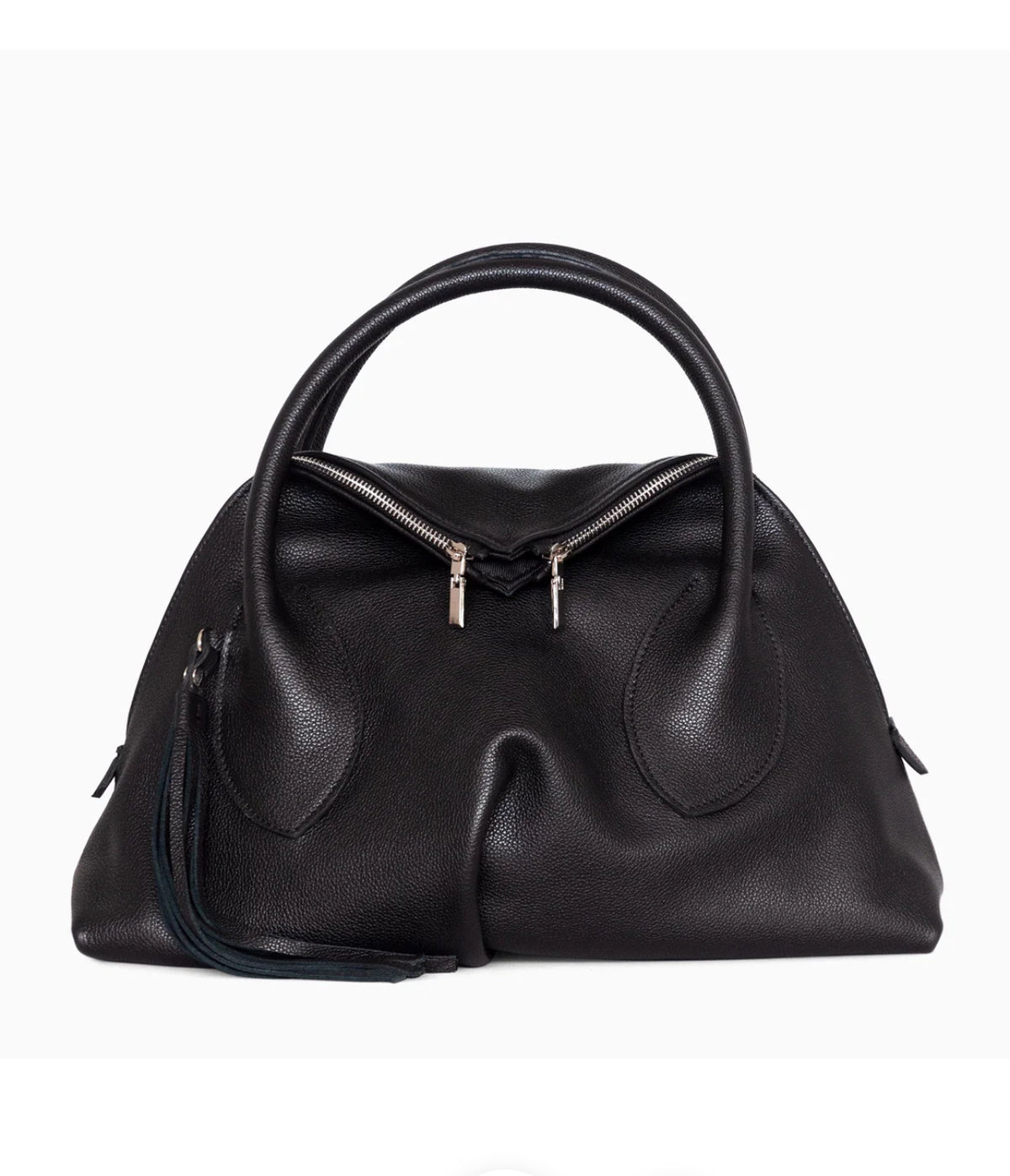 Girl Cosmopolitan - genuine leather handbag, large size, top handle