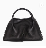 Girl Cosmopolitan - genuine leather handbag, large size, top handle