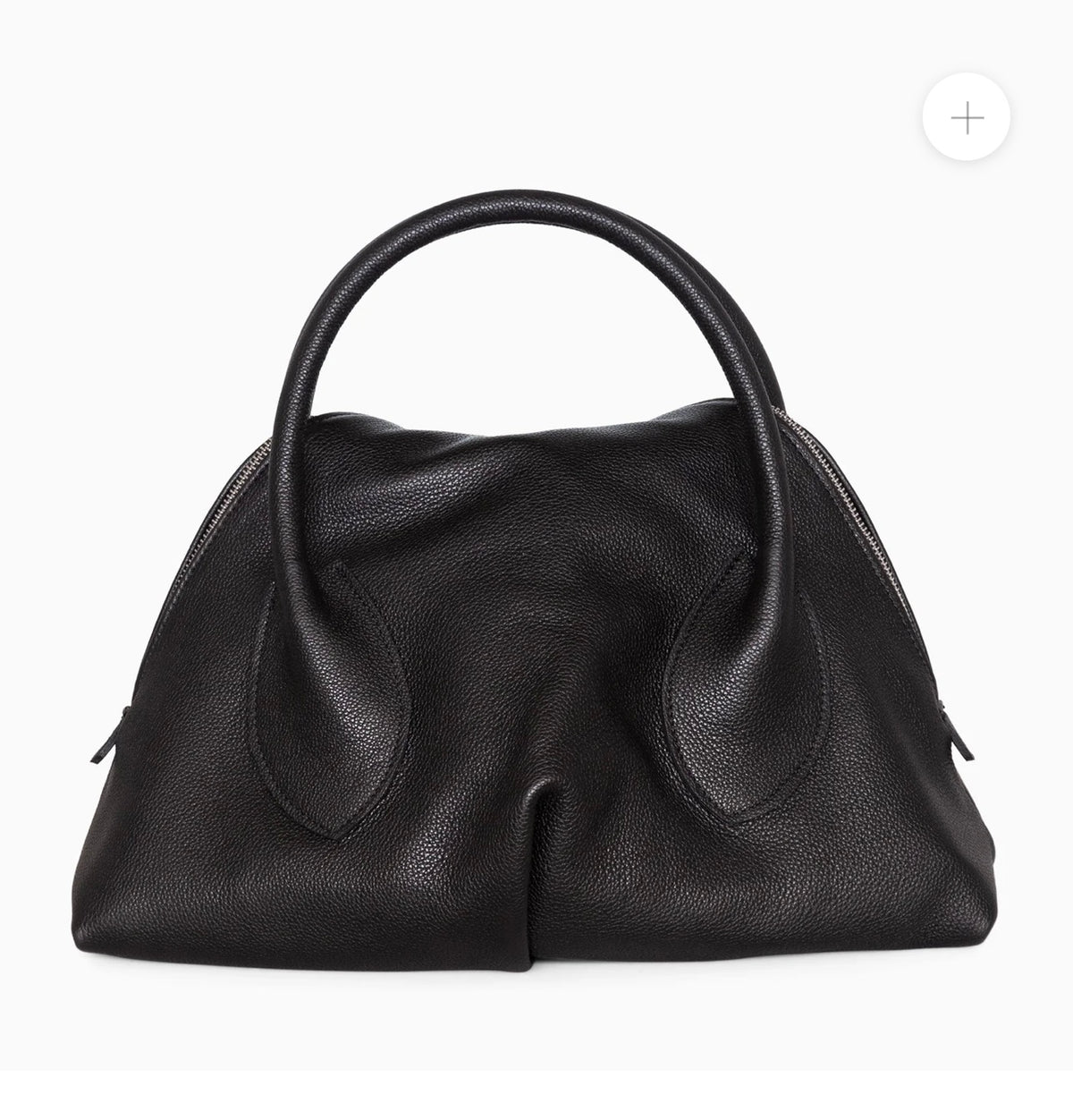 Girl Cosmopolitan - genuine leather handbag, large size, top handle