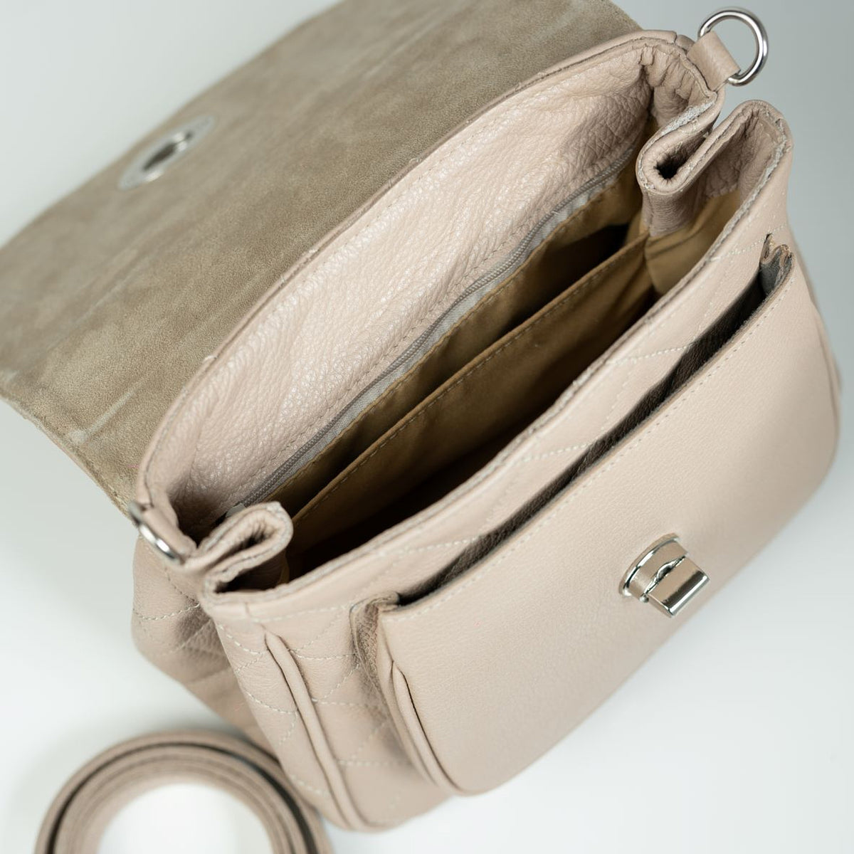 Geanta Girl Lady- piele naturala, marime medie