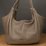 Girl Vision - genuine leather bag, casual, large size