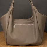 Girl Vision - genuine leather bag, casual, large size