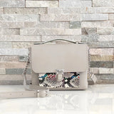 Girl Boxy -piele naturala, marime medie, de zi