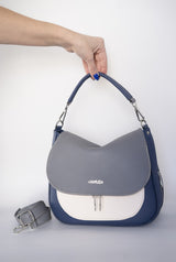 FREEDOM - genuine leather shoulder bag, medium-large size