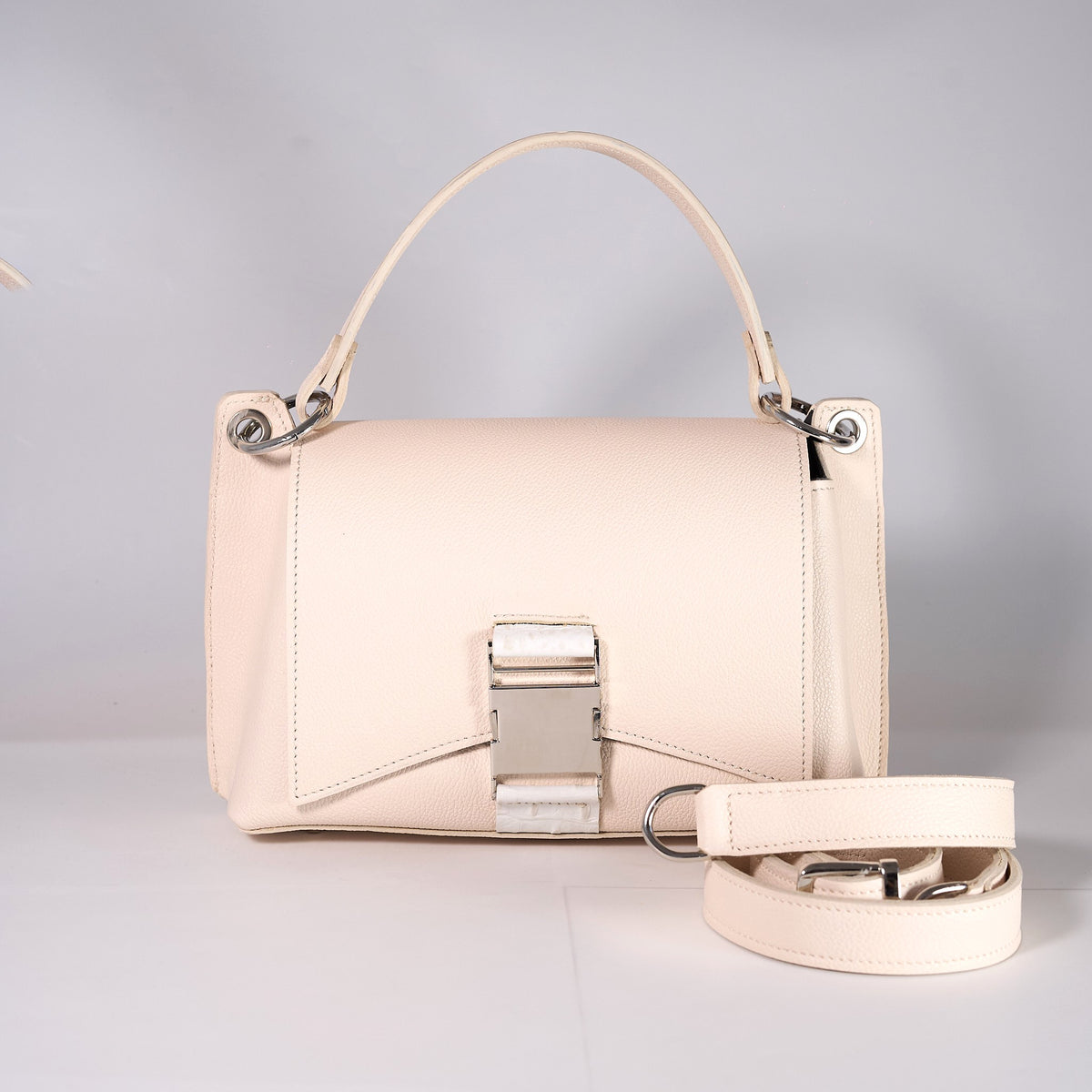 Wings - genuine leather, medium size, casual