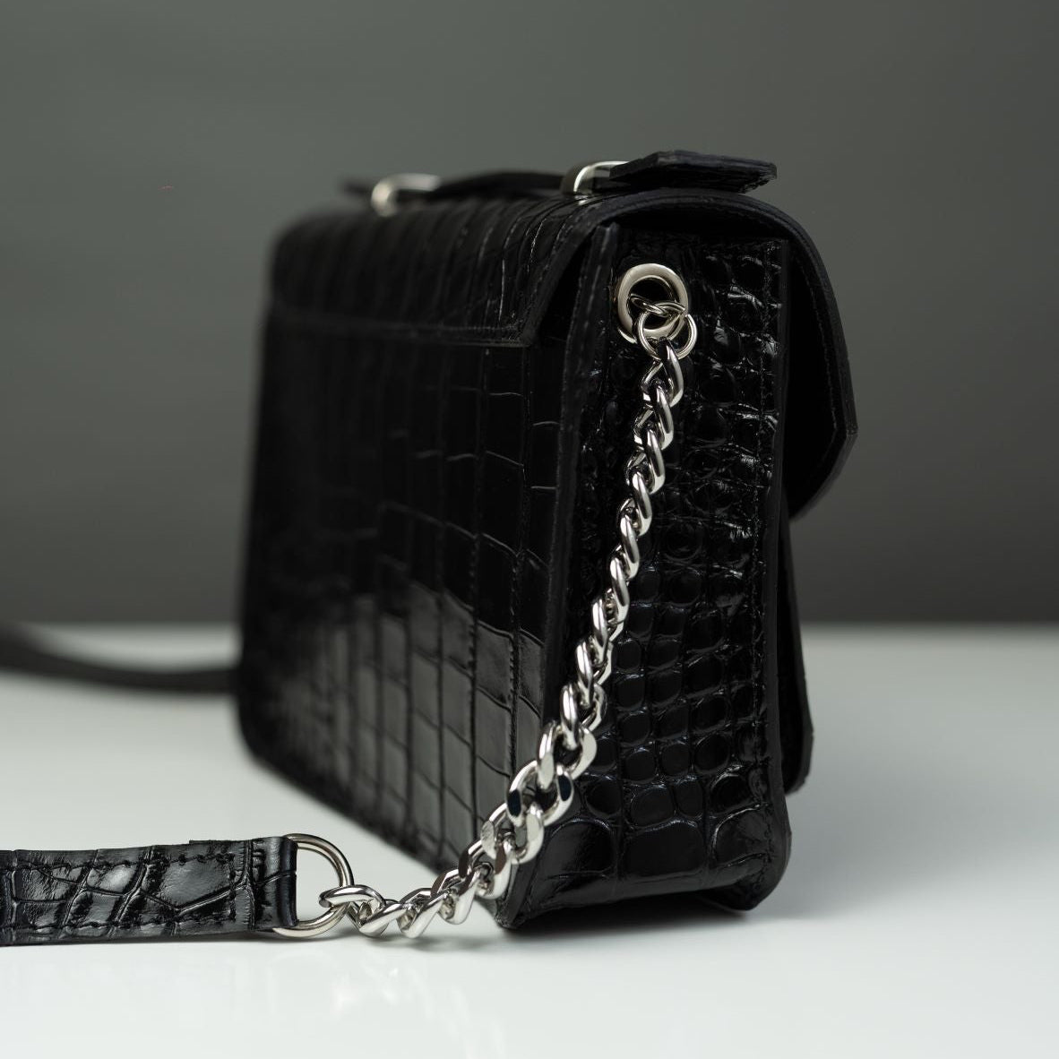 Small Intuitive Black Croco