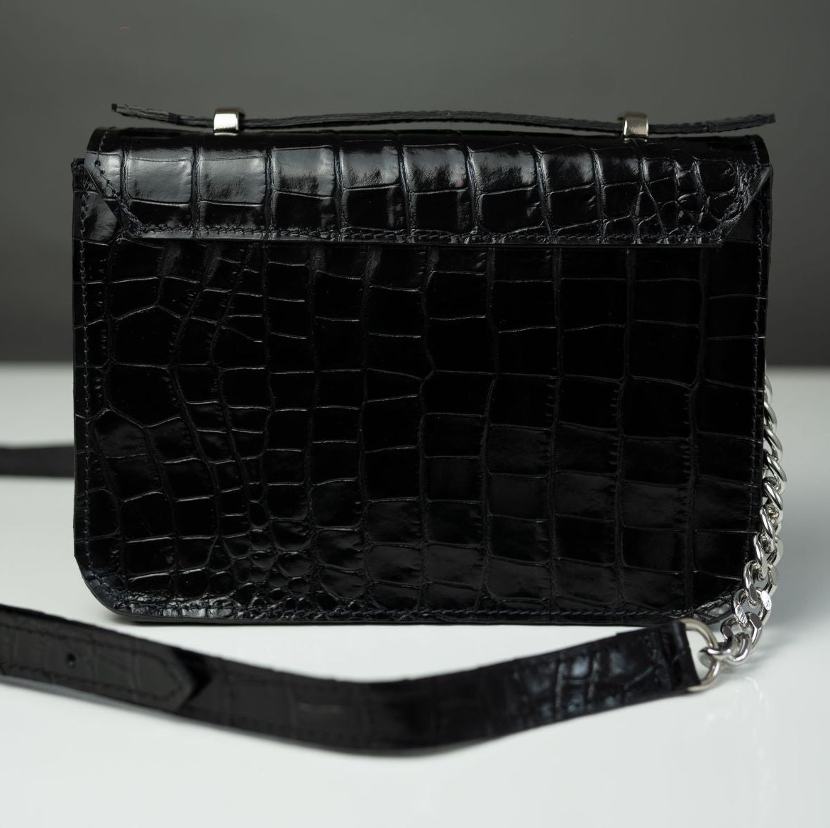 Small Intuitive Black Croco