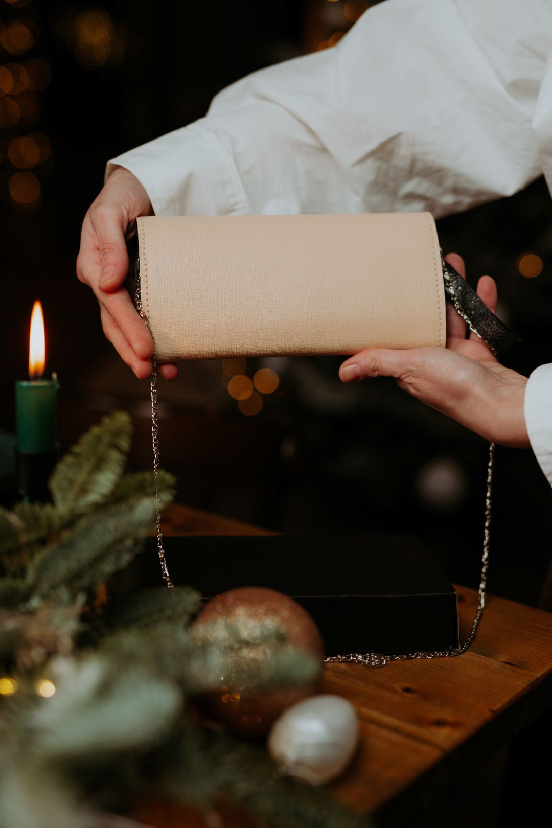 Portofel-plic roz pal