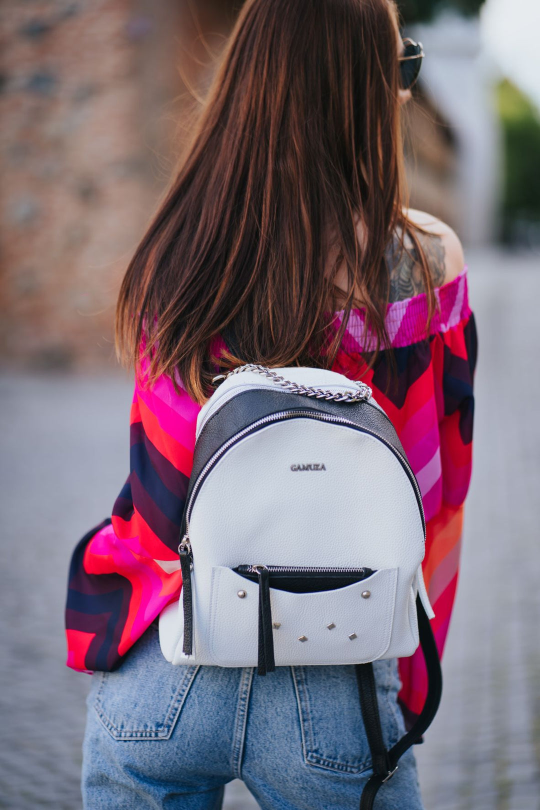 Active Girl Black and White