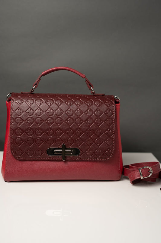 Girl Belive Bordo&Rosu
